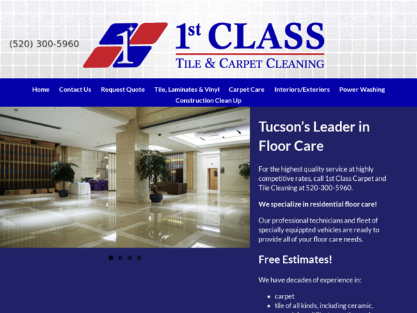 1st Class Tile & Carpet Cleaning