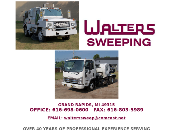 Walters Sweeping & Vacuuming