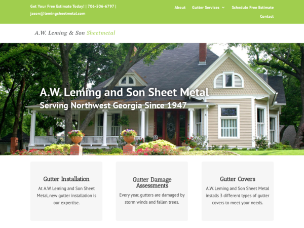A.W. Leming & Son Sheet Metal