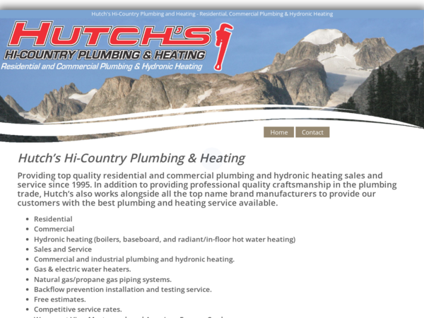 Hutch's Hi-Country Plumbing & Heating