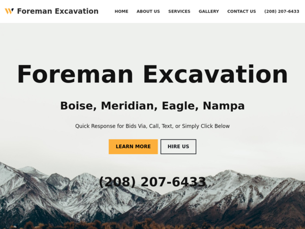 Foreman Excavation LLC
