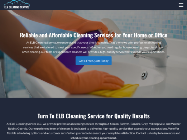 ELB Cleaning Service Macon Georgia