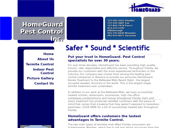 Homeguard Pest Control Inc