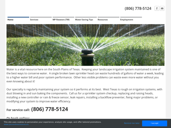 Irrigation Dynamics