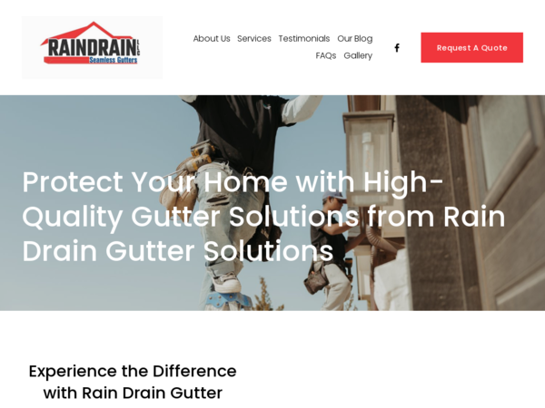 Rain Drain Gutter Systems