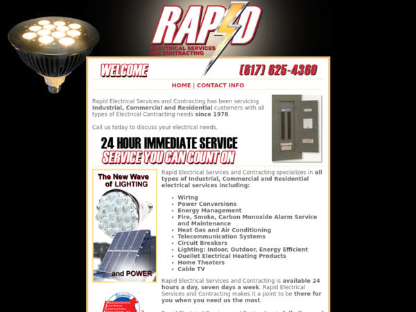 Rapid Electrical Service and Contracting