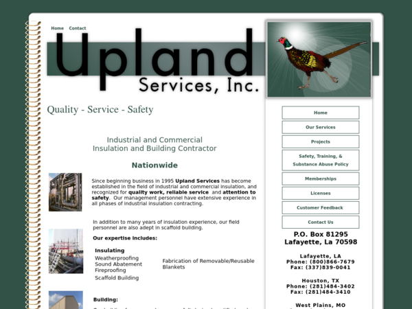 Upland Services Inc