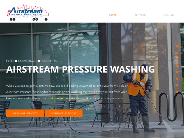 Airstream Pressure Washing