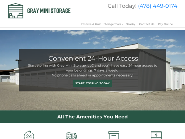 Gray Mini Storage