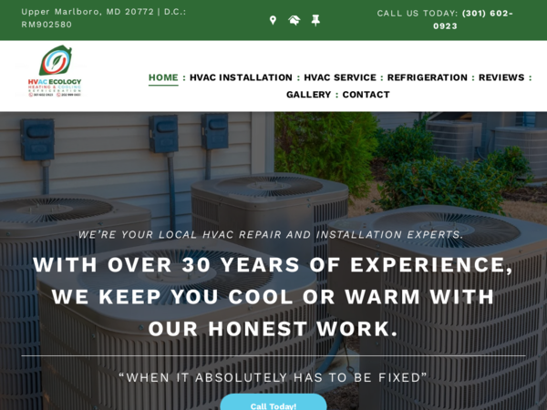 Hvac Ecology