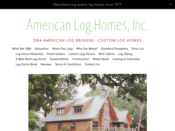 American Log Homes / American Log Brokers