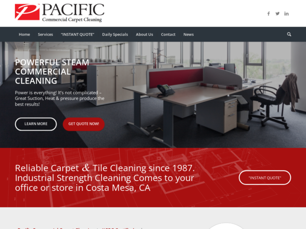 Pacific Commercial Carpet Cleaning