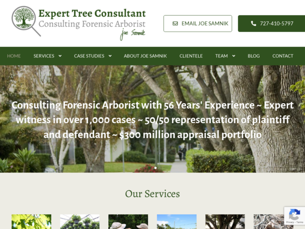 Joe Samnik Expert Tree Consultant