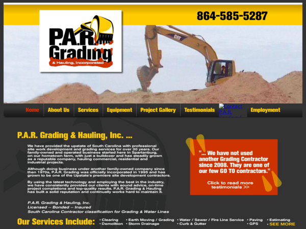 PAR Grading & Hauling Inc