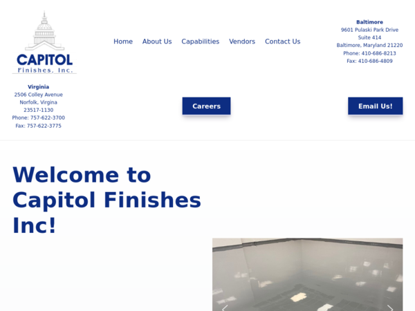 Capitol Finishes Inc