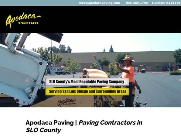 Apodaca Paving Inc.