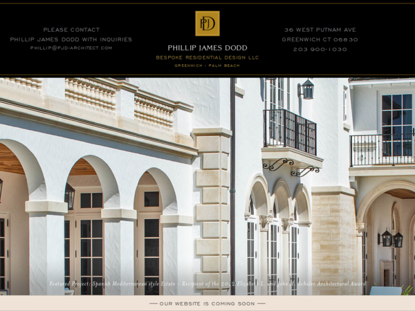 Phillip James Dodd: Bespoke Residential Design Llc.