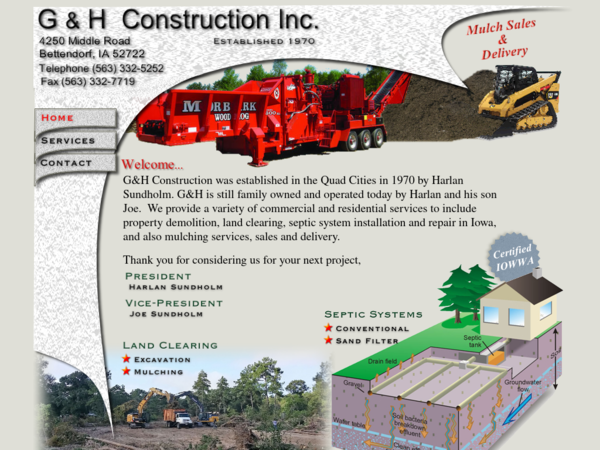 G & H Construction Co Inc