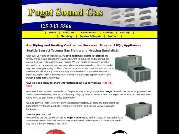 Puget Sound Gas Piping