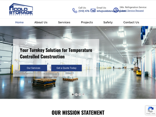 Cold Storage Manufacturing