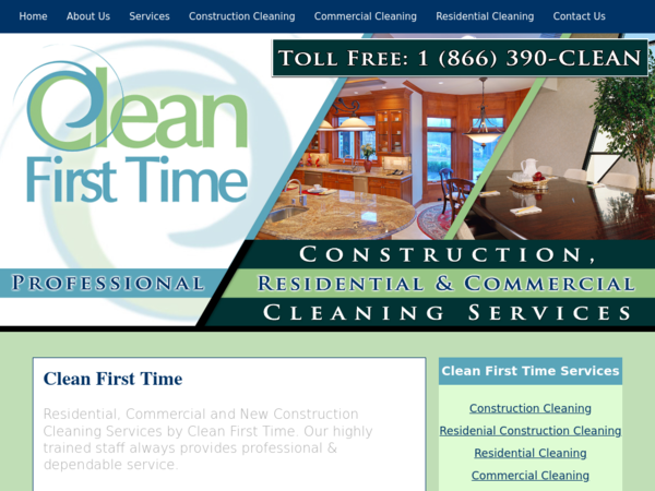 Clean First Time Inc Construction Cleaning