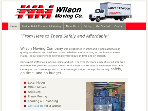 Wilson Moving Co
