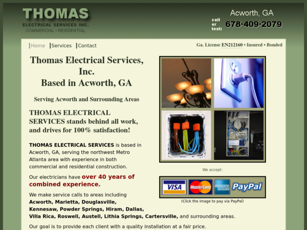 Thomas Electrical Services Inc