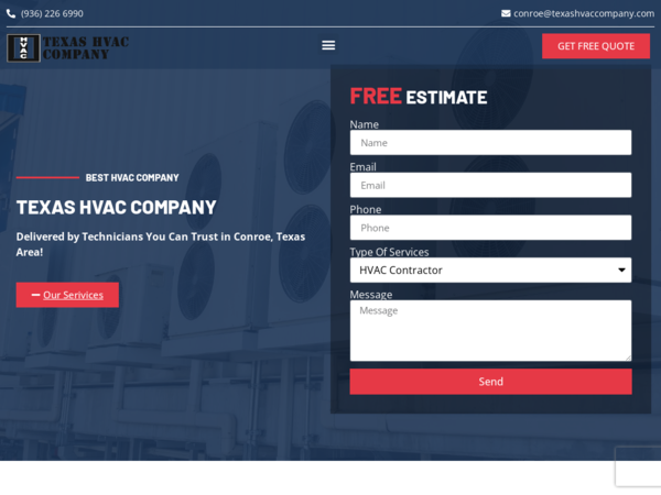 Texas Hvac Company- Conroe