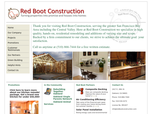 Red Boot Construction
