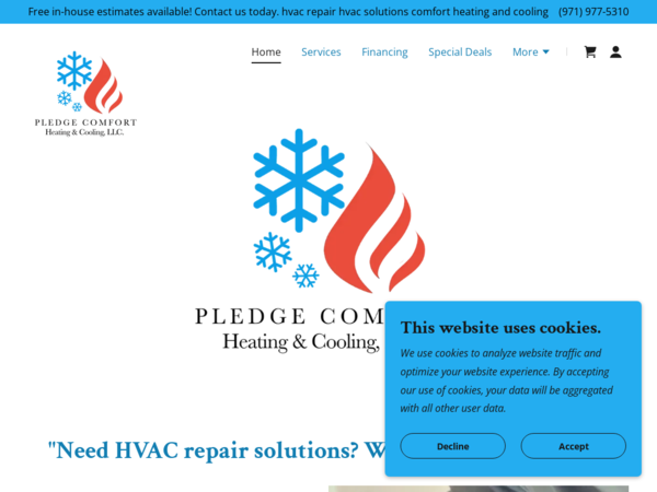 Pledge Comfort Heating & Cooling LLC