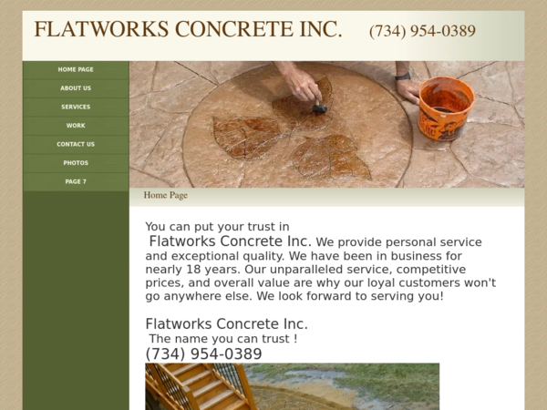 Flatworks Concrete Inc