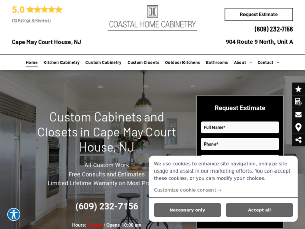 Coastal Home Cabinetry