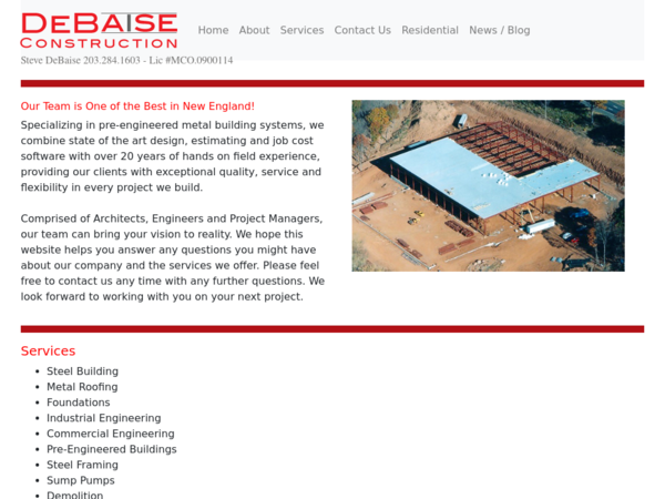 De Baise Construction Co Inc