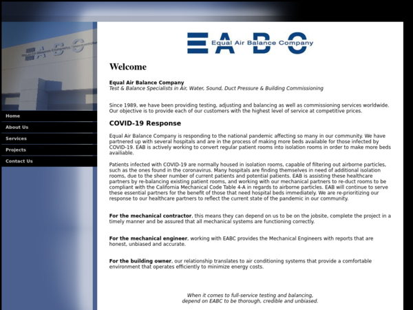 Equal Air Balance Company