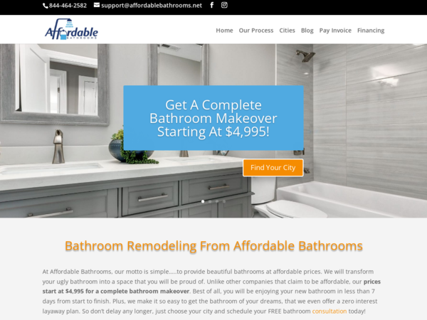Affordable Bathrooms