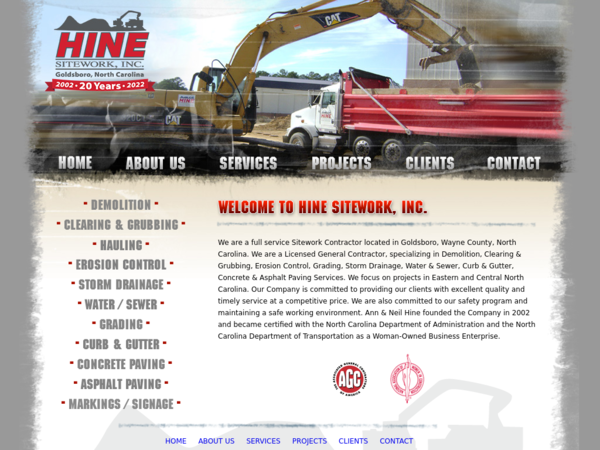 Hine Sitework Inc