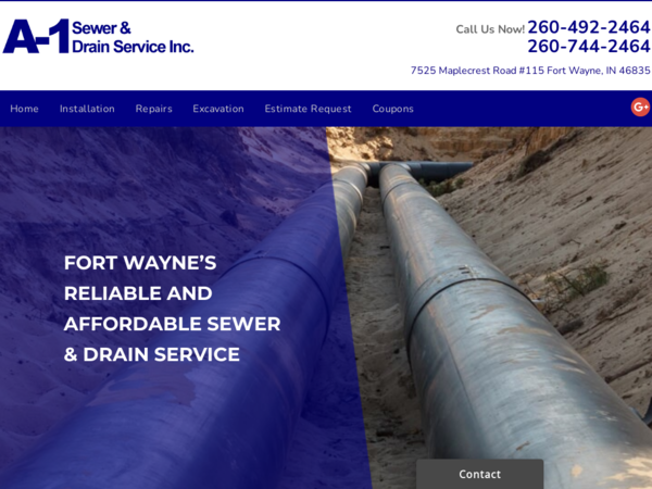 A-1 Sanitary Sewer & Drain Services