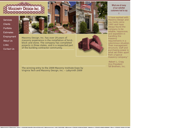 Masonry Design Inc