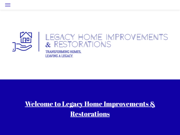 Legacy Home Improvements & Restorations