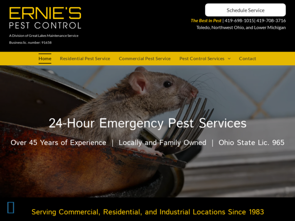 Ernie's Pest Control