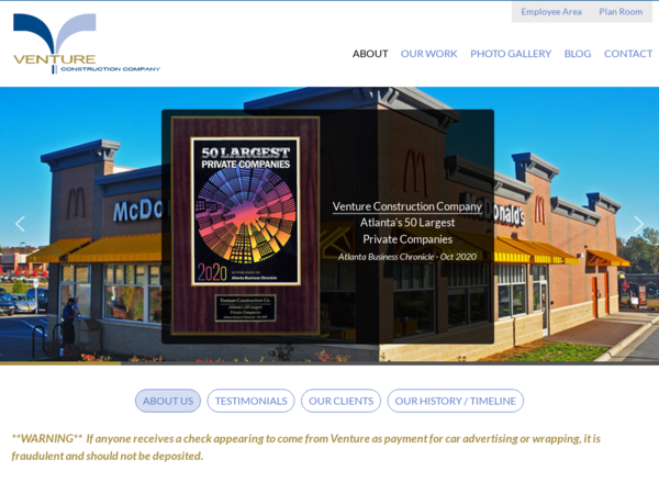 Venture Construction Company