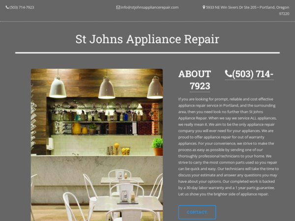 St Johns Appliance Repair