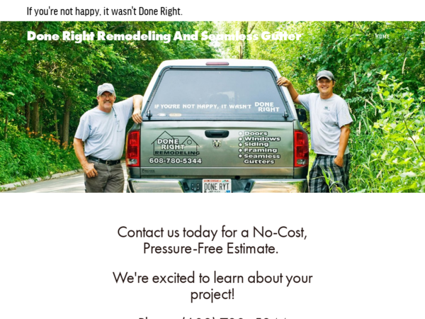 Done Right Remodeling & Seamless Gutters