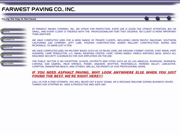 Farwest Paving & Sealing