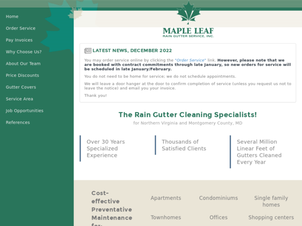 AAA Gutter Cleaning By Maple