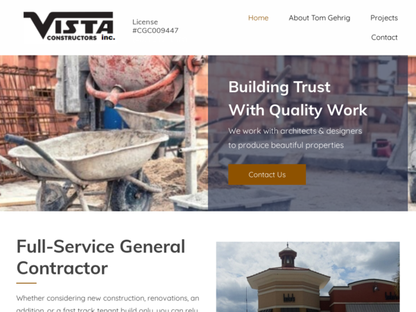 Vista Constructors