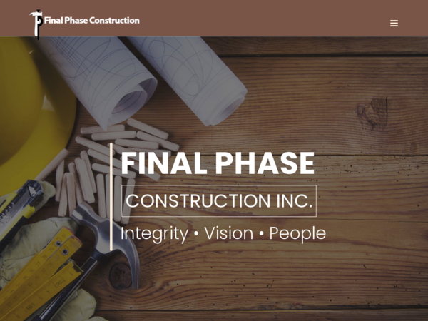 Final Phase Construction