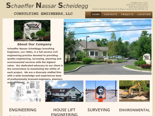 Schaeffer Nassar Scheidegg Consulting Engineers