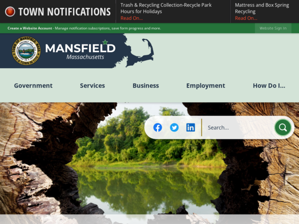 Mansfield Public Works Department