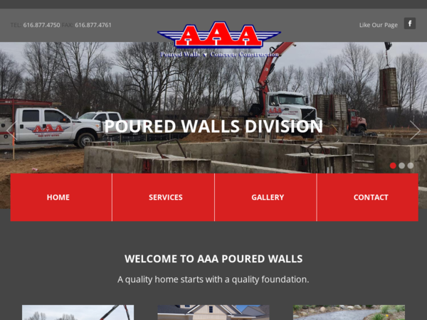 Aaa/Tru-Line Poured Walls